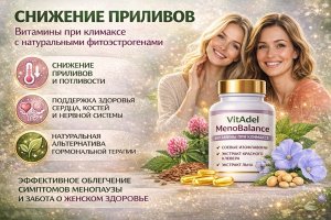 Снижение приливов в период менопаузы: причины, особенности и современные подходы к поддержке организма