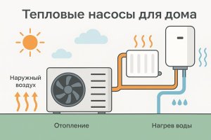 Тепловые насосы для дома: современное решение для энергоэффективного отопления и нагрева воды
